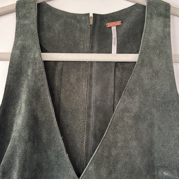 Free People Retro Love Suede Mini Dress - Picture 3 of 11